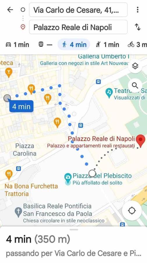 Traversa Toledo, Intero Appartamento Al Plebiscito Naples Exterior photo