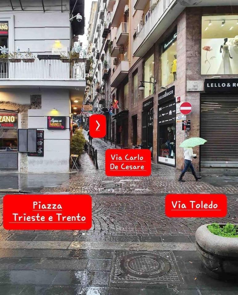 Traversa Toledo, Intero Appartamento Al Plebiscito Naples Exterior photo